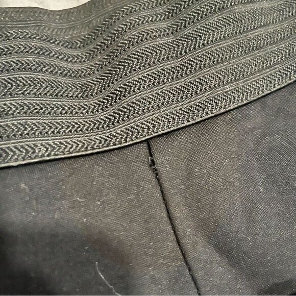 Zara Basic Collection Black Moto Pull On Legging Pants Size Medium - Picture 7 of 7